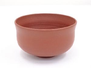 紫水造　朱泥茶碗